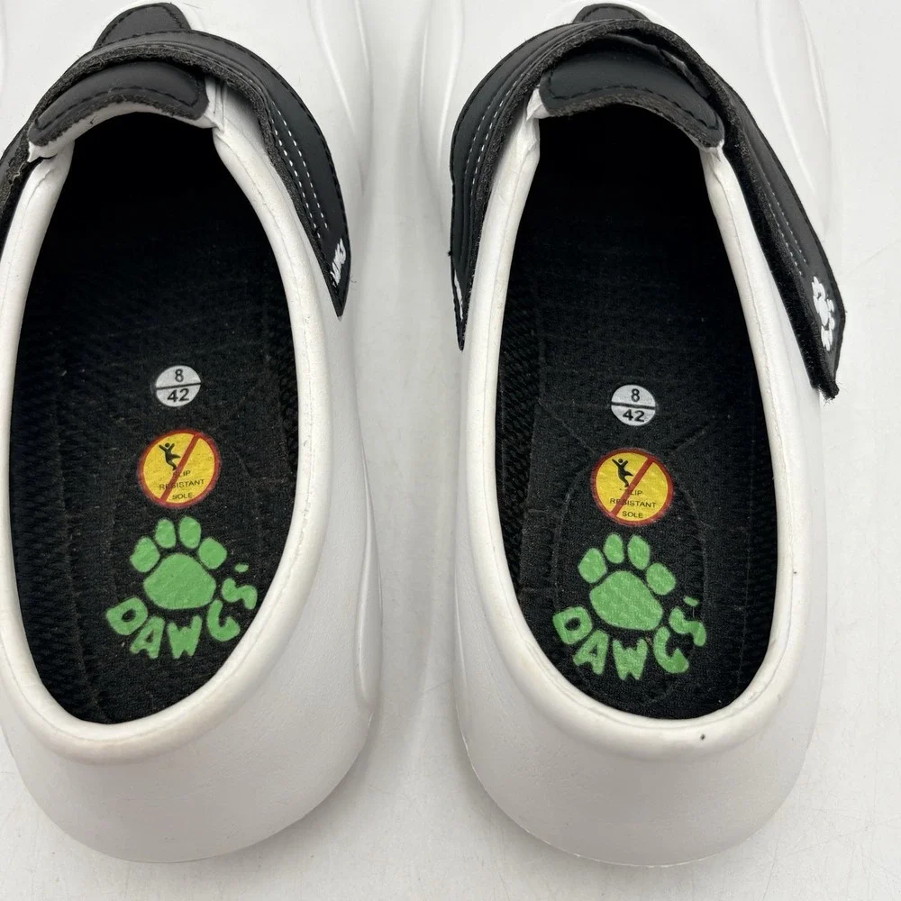 Dawgs Ultralite Men's Golf Shoes White Hook and Loop Size US 8 EUR 42